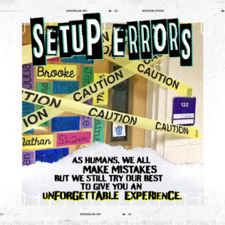 setup errors