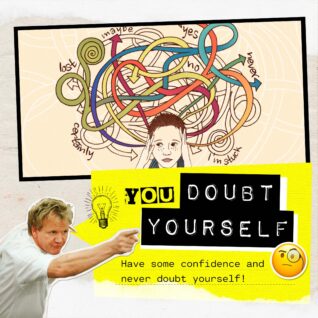 You doubt yourself in escape games