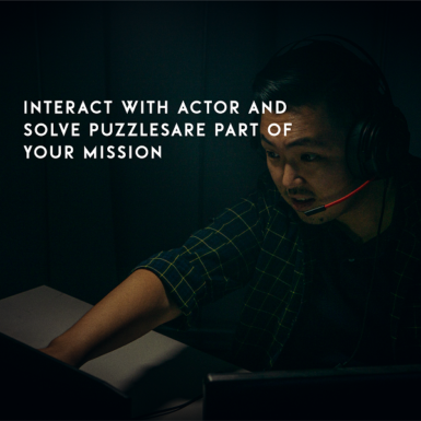 How to play online escape game - Interact with actors img