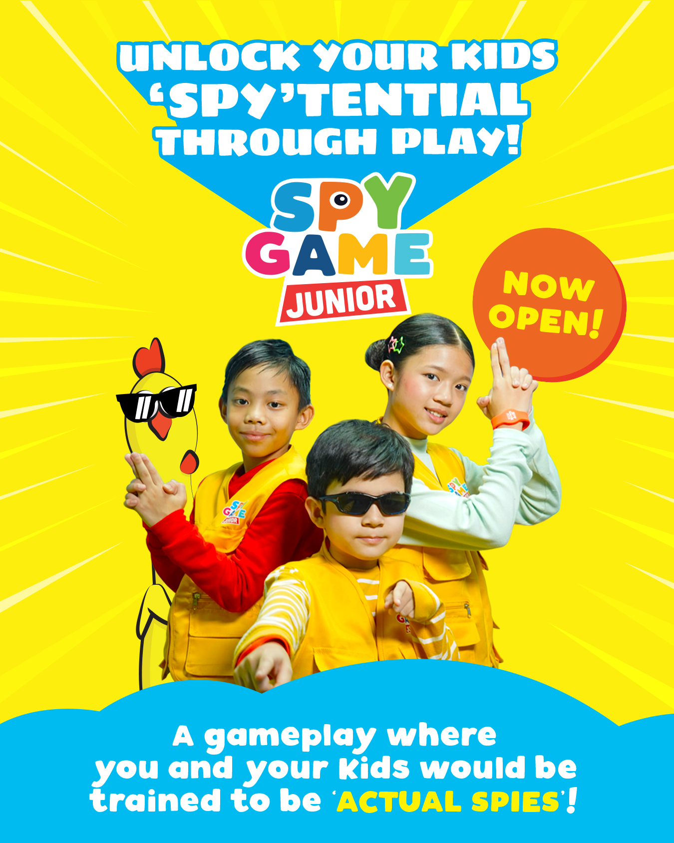 Spy Game Junior | Interactive Spy Training Game for Families and kids
